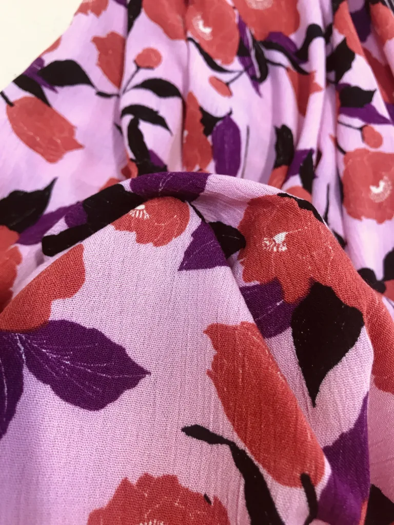 printed viscose Crinkle fabric (5)