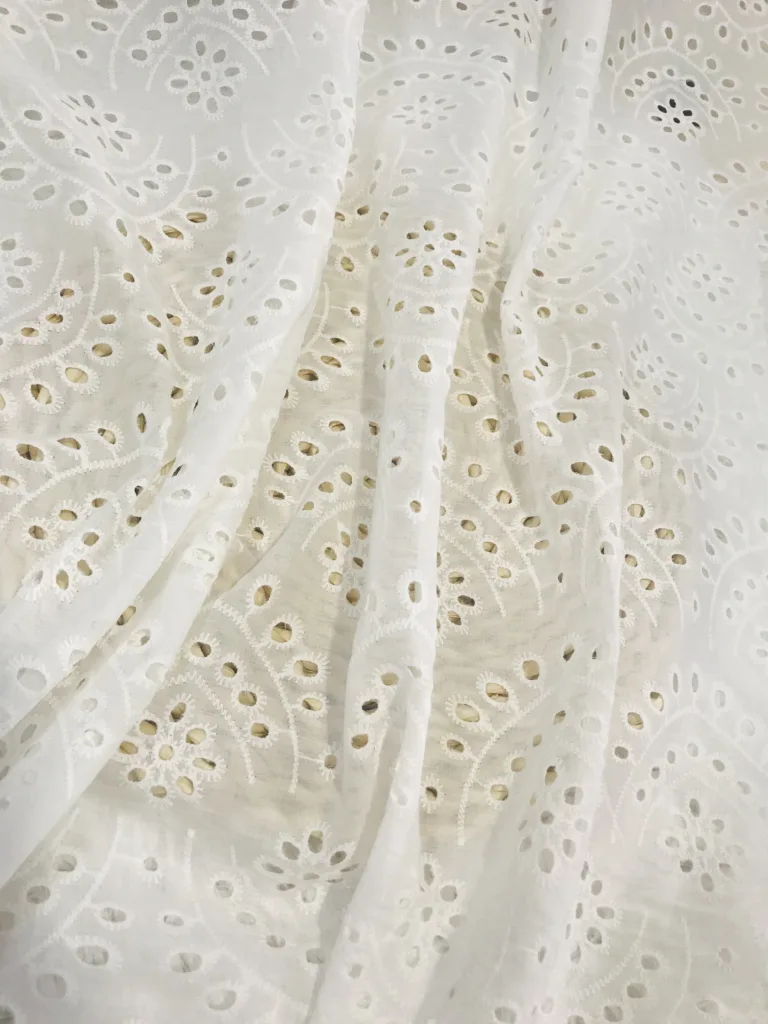 Cotton Embroidery Fabric (2)