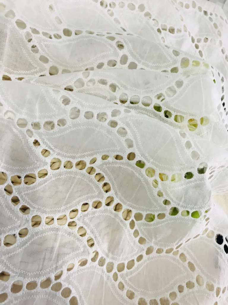 Cotton Embroidery Fabric (2)