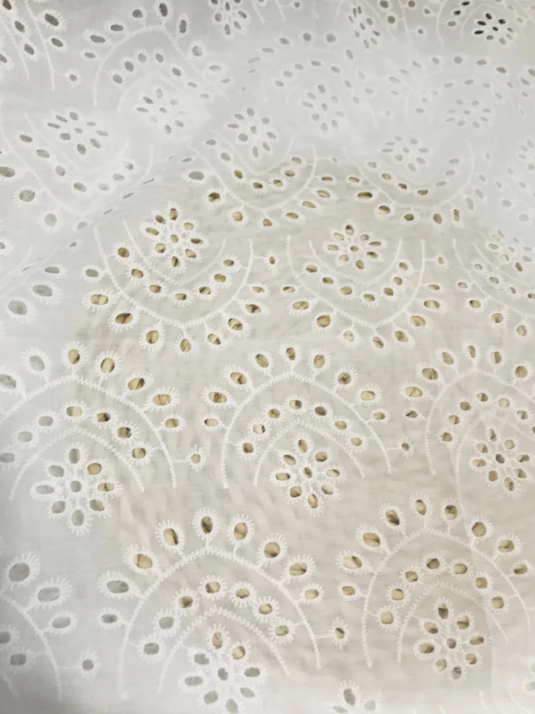 Cotton Embroidery Fabric (3)