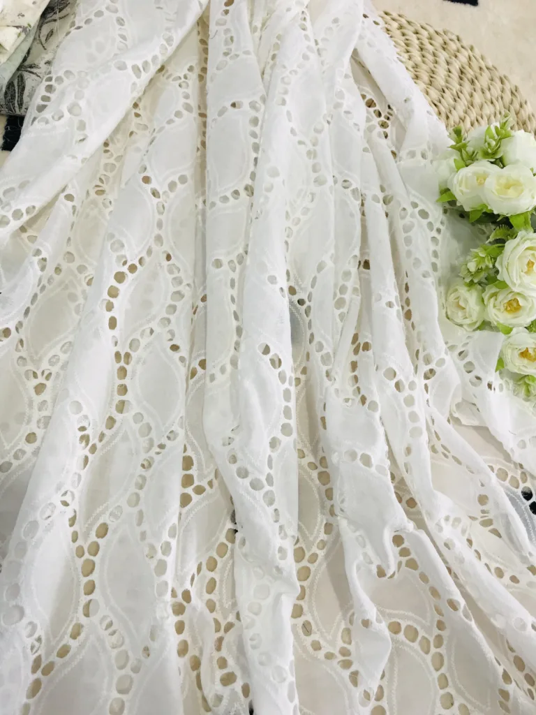 Cotton Embroidery Fabric (3)