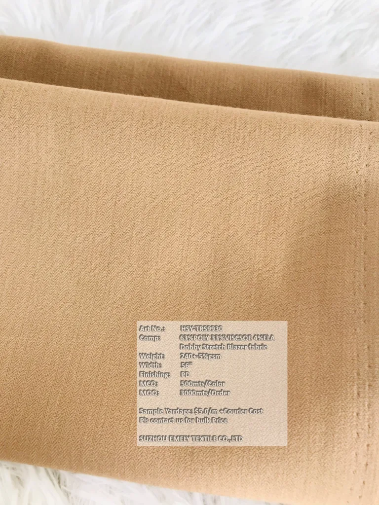 women's blazer fabric