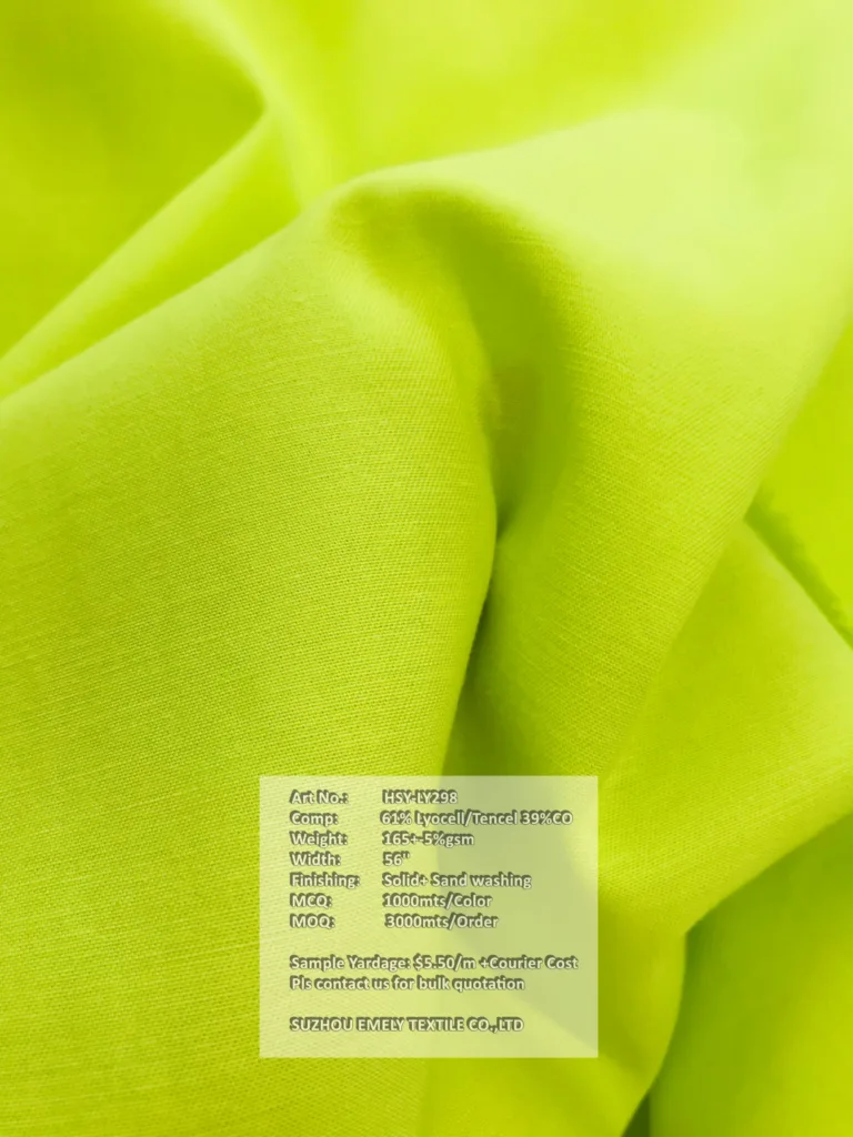 tencel cotton fabric