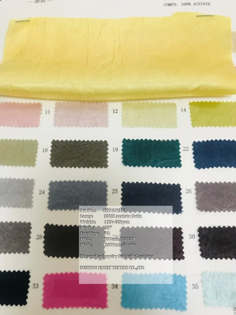 acetate satin