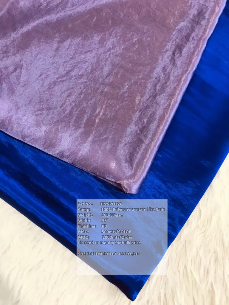 acetate satin fabric