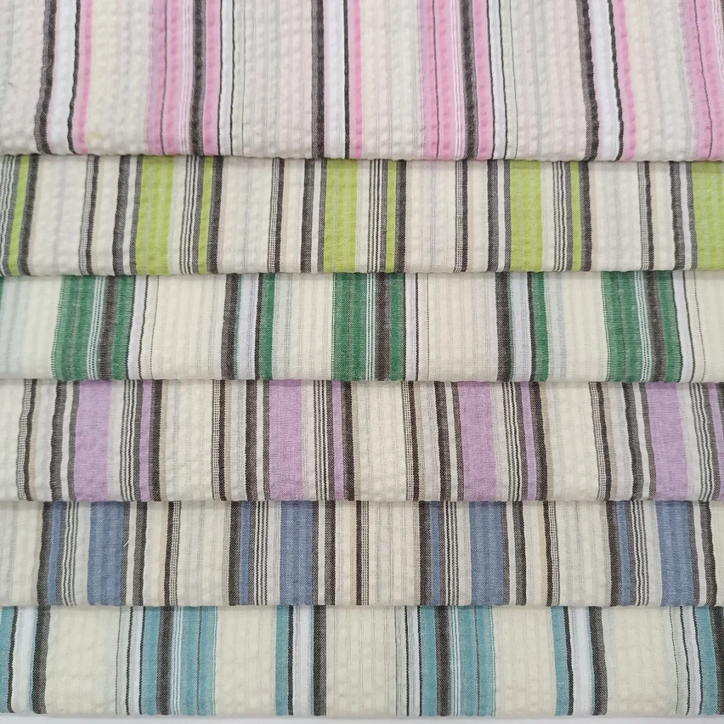 cotton stripe fabric
