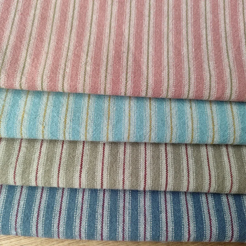 yarn dyed linen fabric