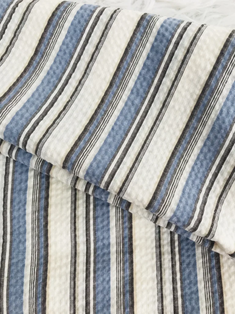 YARN DYED Stripe Seersucker