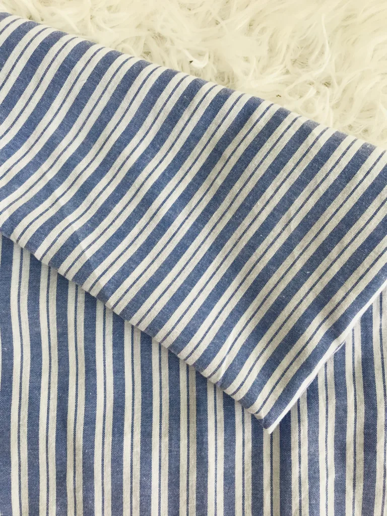100%Cotton Yarn Dyed Stripe Fabric