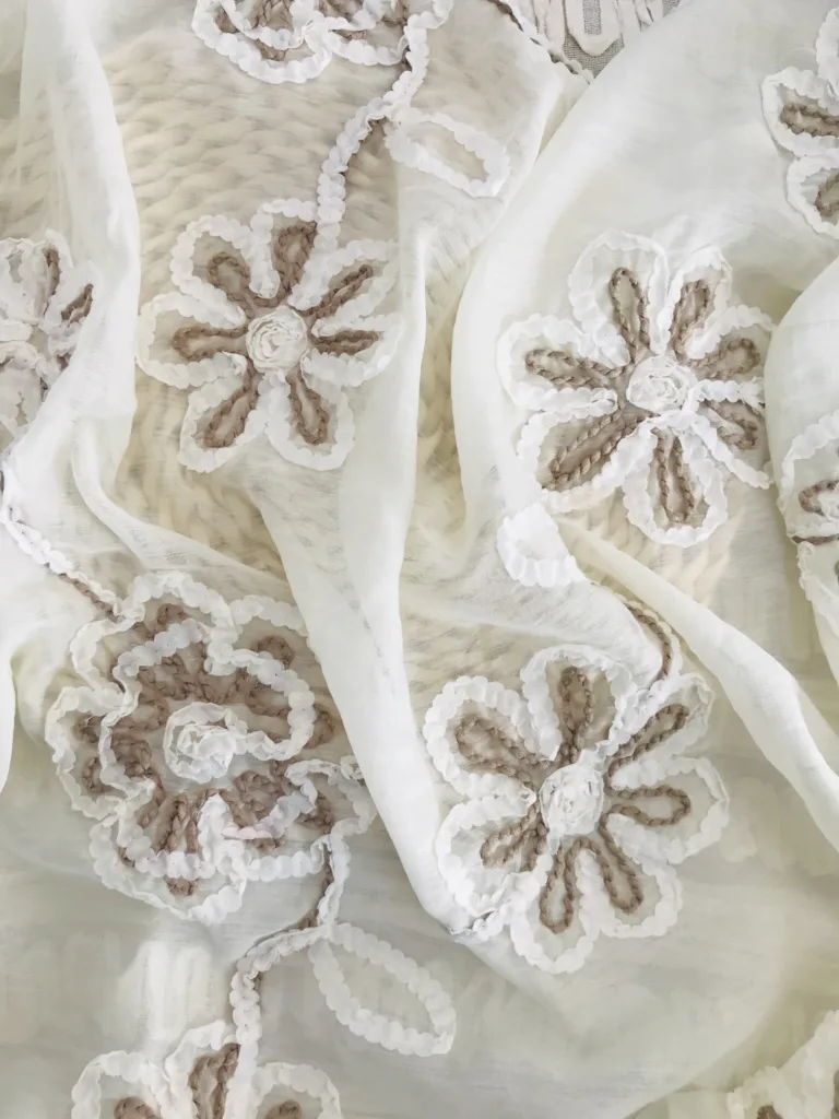 fabric and embroidery