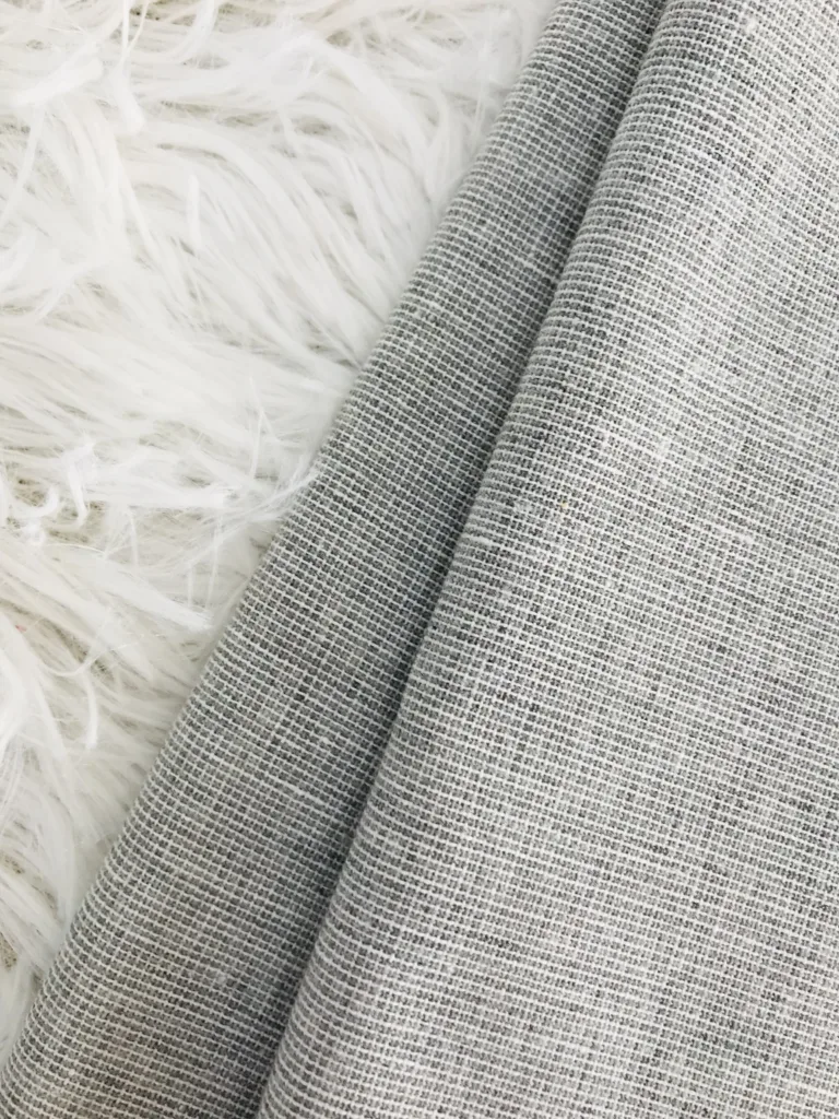 Yarn Dyed two tone Linen Fabric