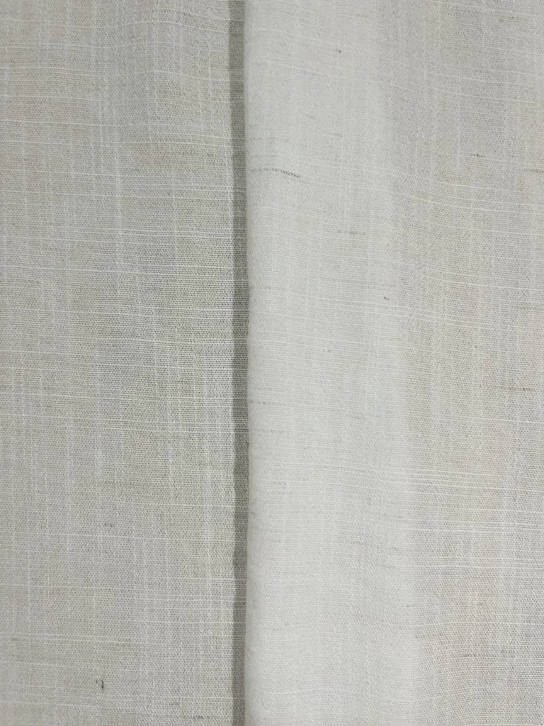 Linen slub fabric blend