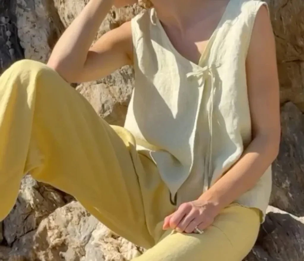 blended linen fabric
